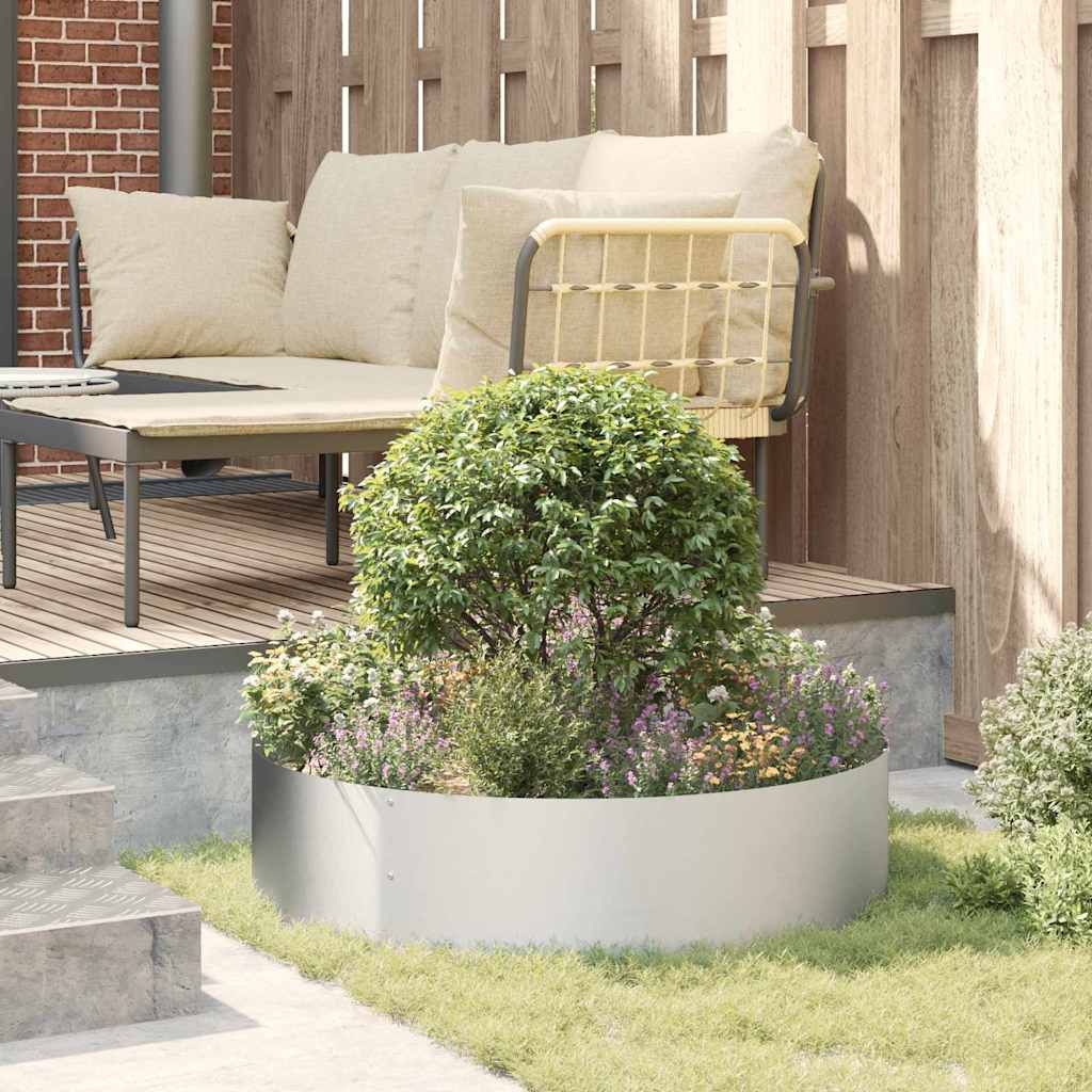 Anello per vaso 5 pz Argento 80 x 80 x 20 cm Acciaio zincato