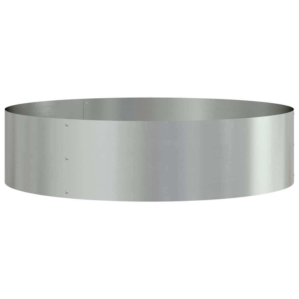 Anello per vaso 5 pz Argento 80 x 80 x 20 cm Acciaio zincato