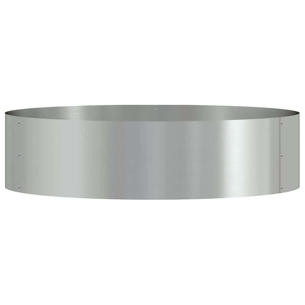 Anello per vaso 5 pz Argento 80 x 80 x 20 cm Acciaio zincato