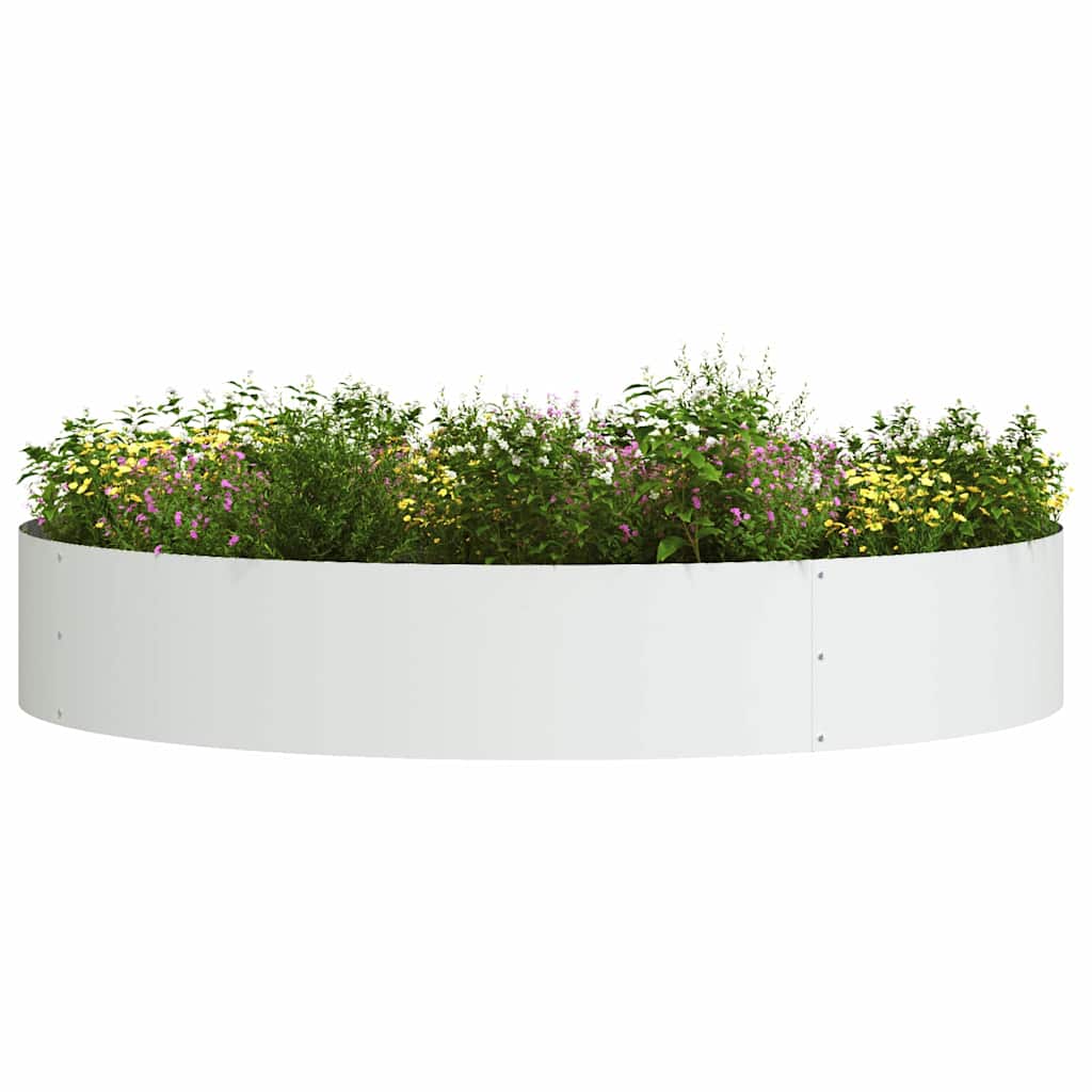 Anello per vaso Bianco 120 x 120 x 20 cm