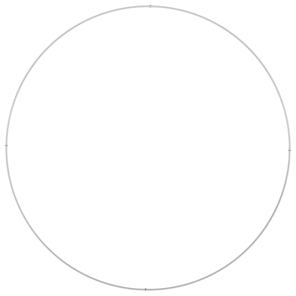 Anello per vaso Bianco 120 x 120 x 20 cm