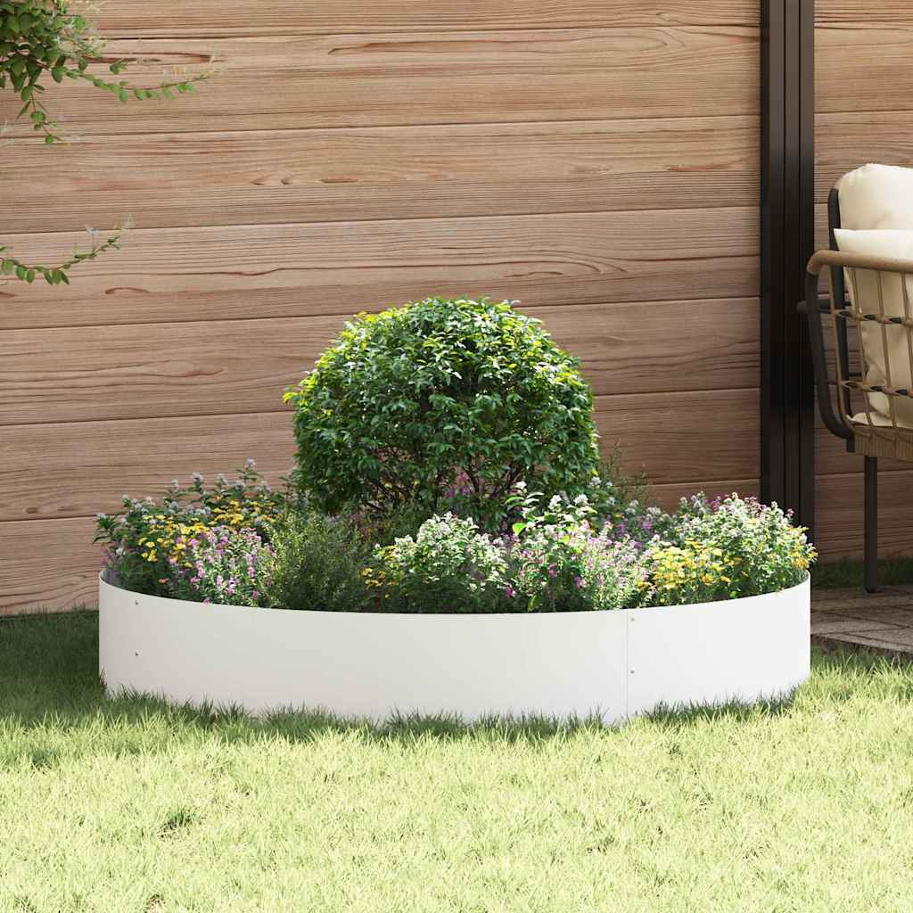 Anello per vaso 5 pz Bianco 120 x 120 x 20 cm