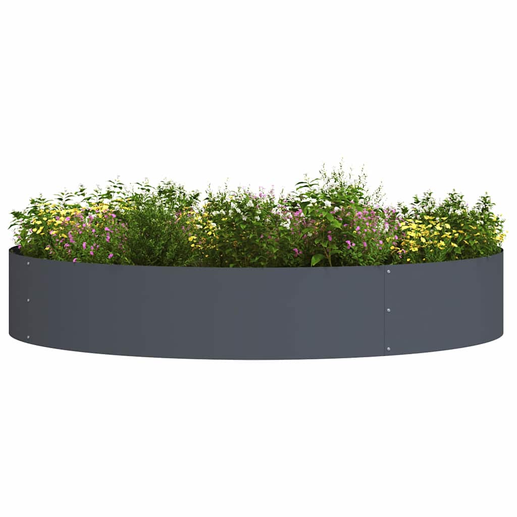 Anello per vaso 5 pz Antracite 120 x 120 x 20 cm