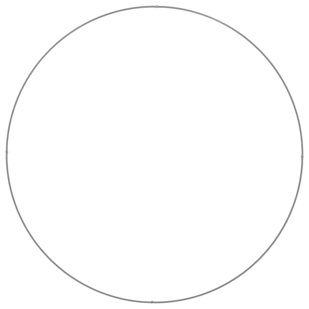 Anello per vaso Argento 120 x 120 x 20 cm Acciaio inossidabile