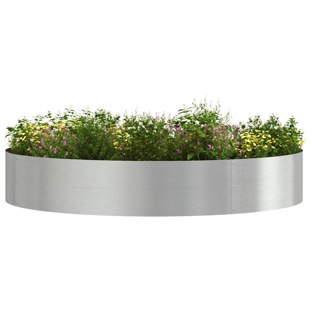 Anello per vaso 5 pz Argento 120 x 120 x 20 cm