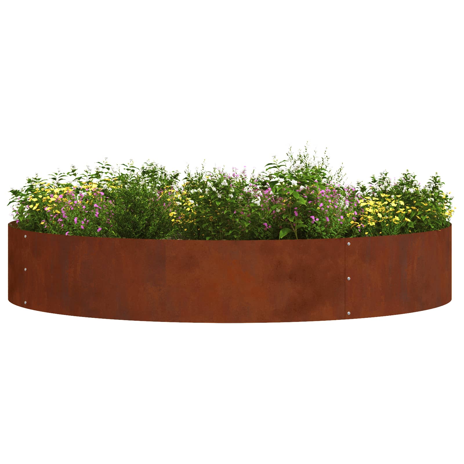 Anello per vaso Ruggine 120 x 120 x 20 cm