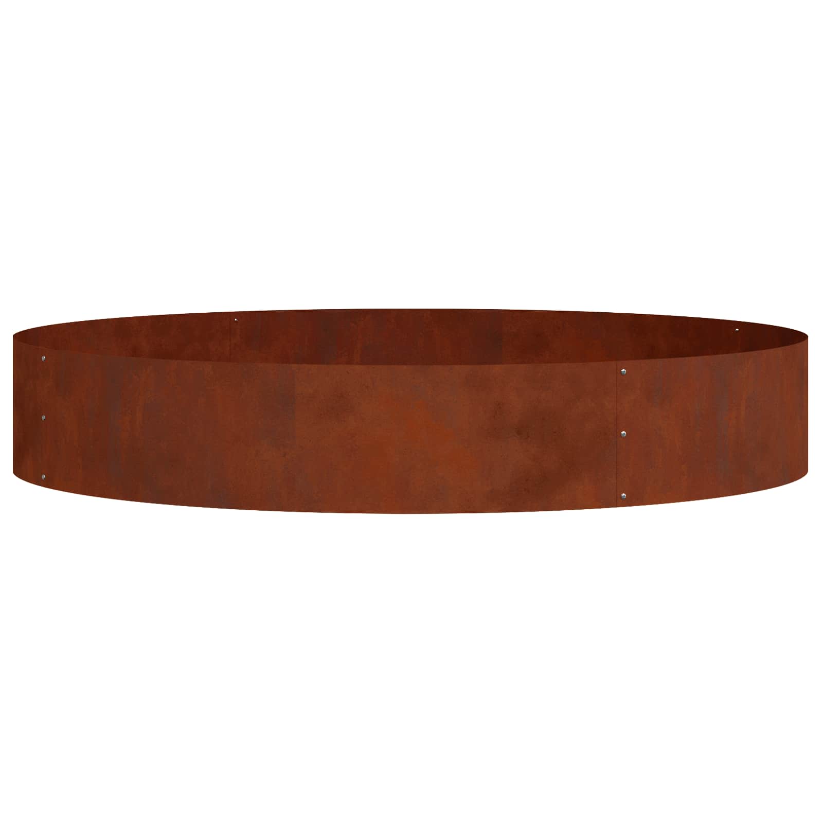 Anello per vaso 5 pz Ruggine 120 x 120 x 20 cm