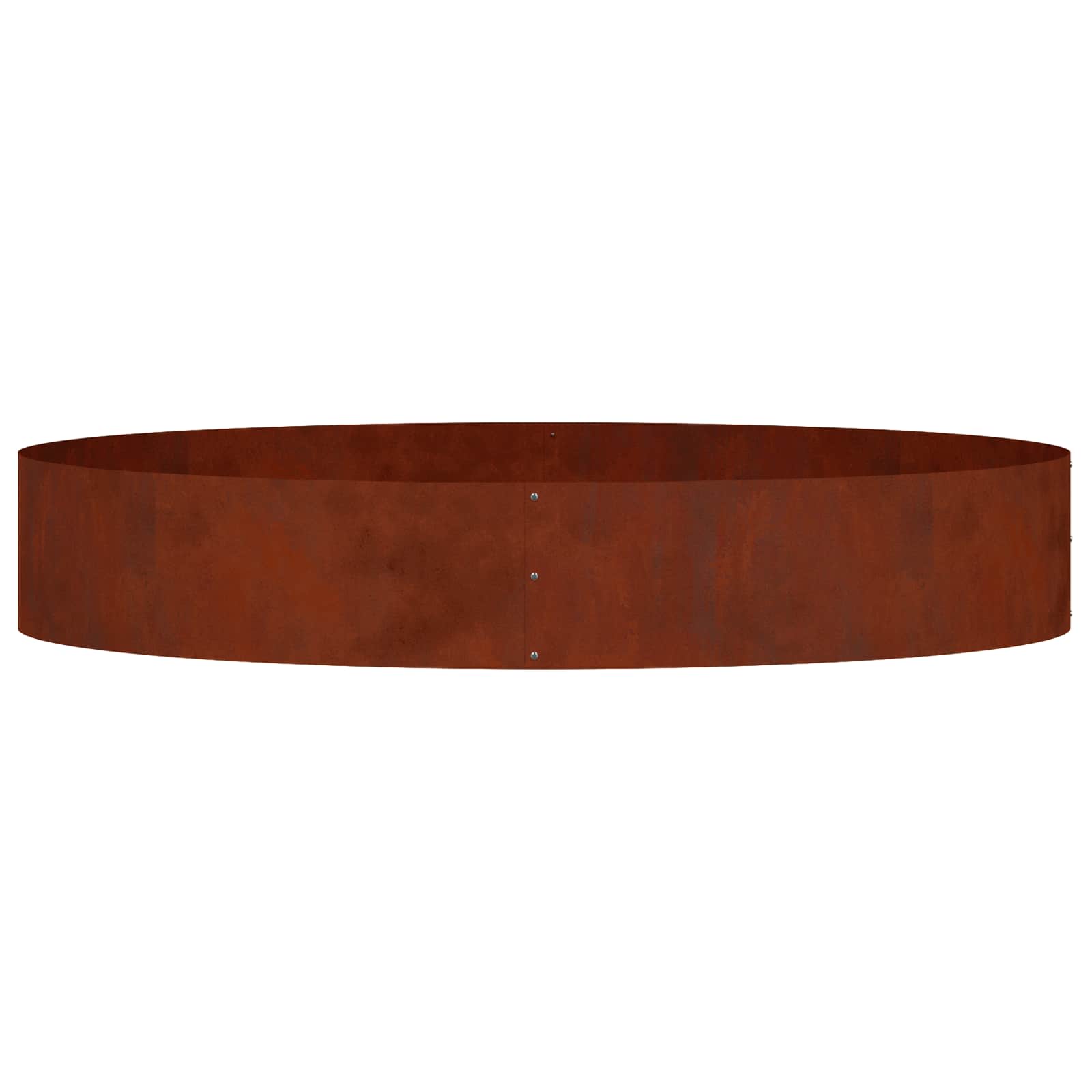 Anello per vaso 5 pz Ruggine 120 x 120 x 20 cm