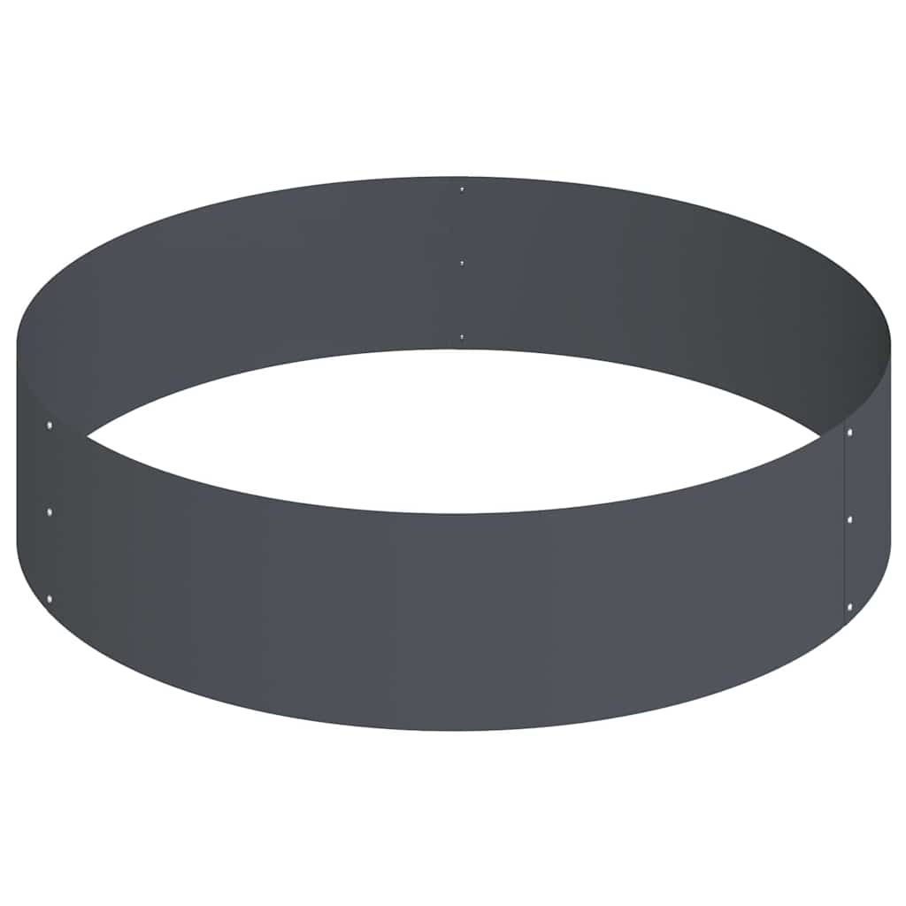 Vaso da giardino Antracite 90 x 90 x 20 cm
