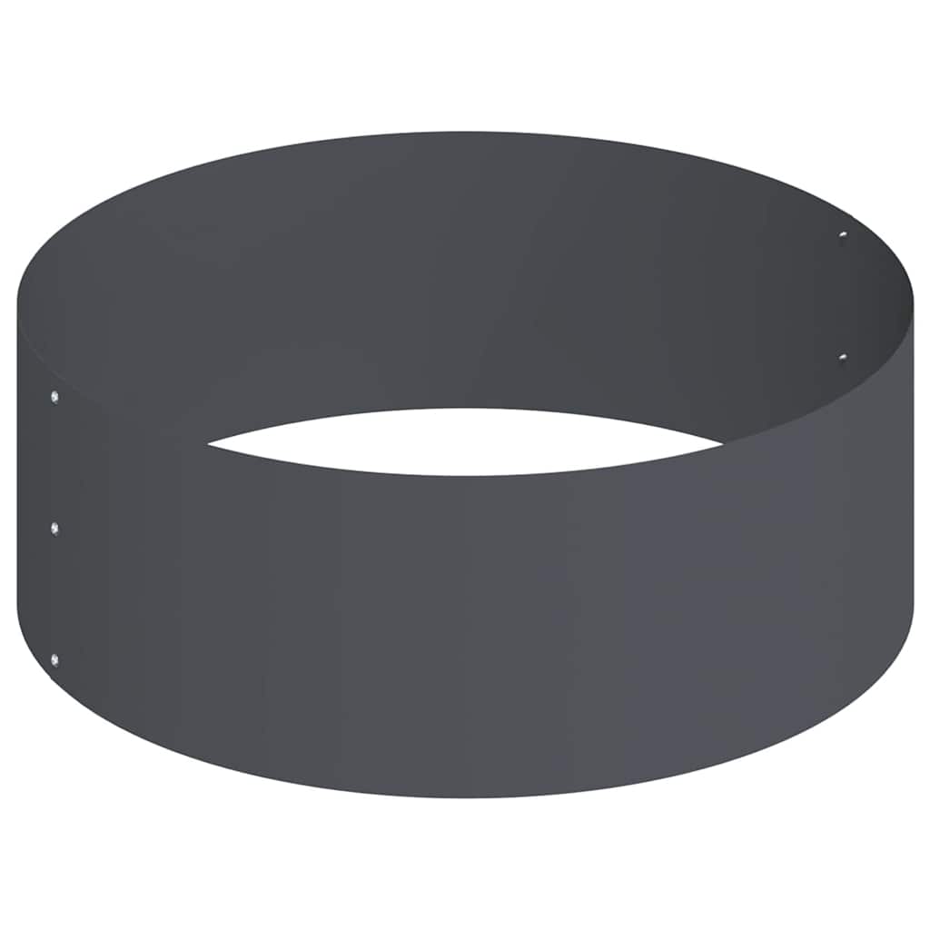 Vaso da giardino Antracite 90 x 90 x 20 cm
