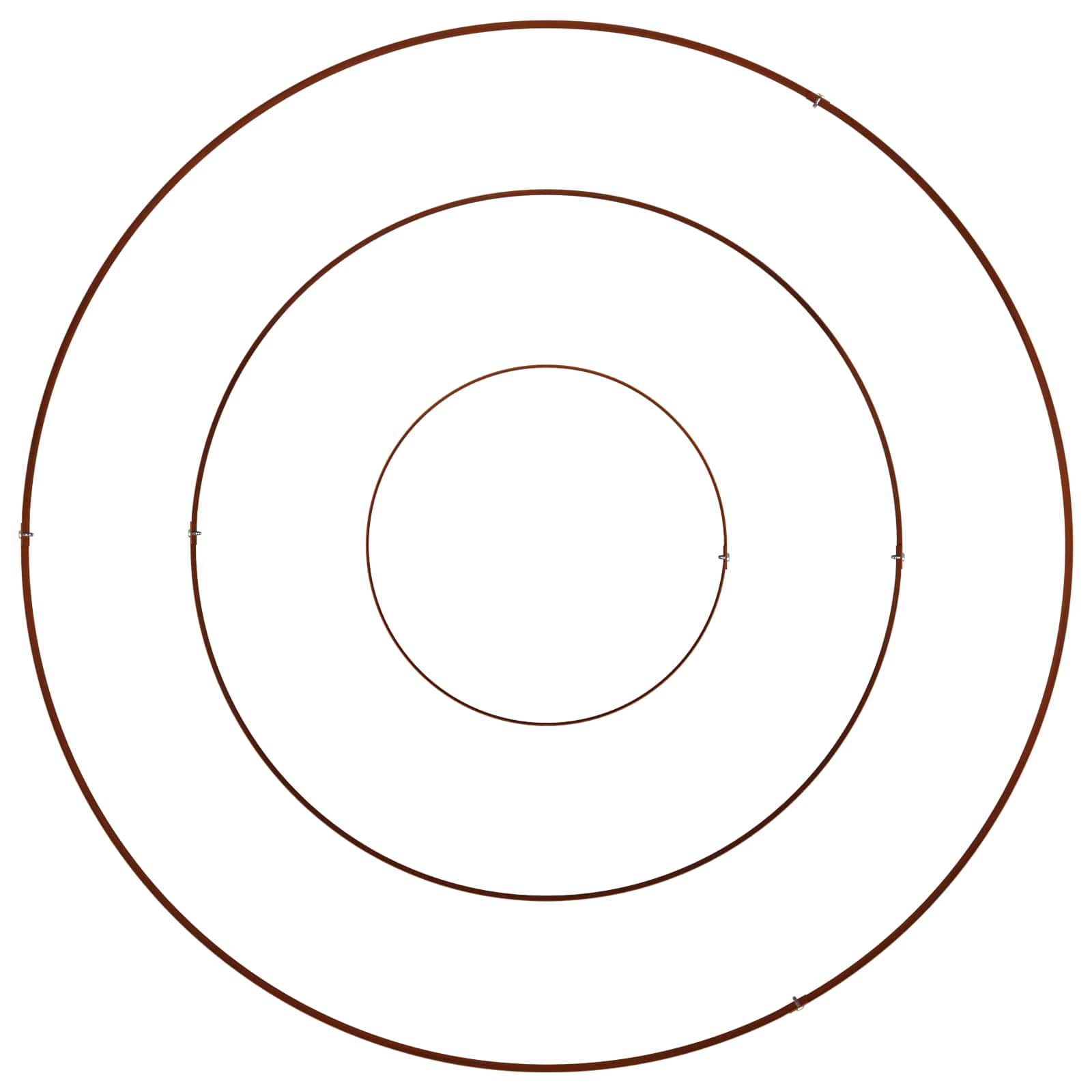 Vaso da giardino Ruggine 90 x 90 x 20 cm