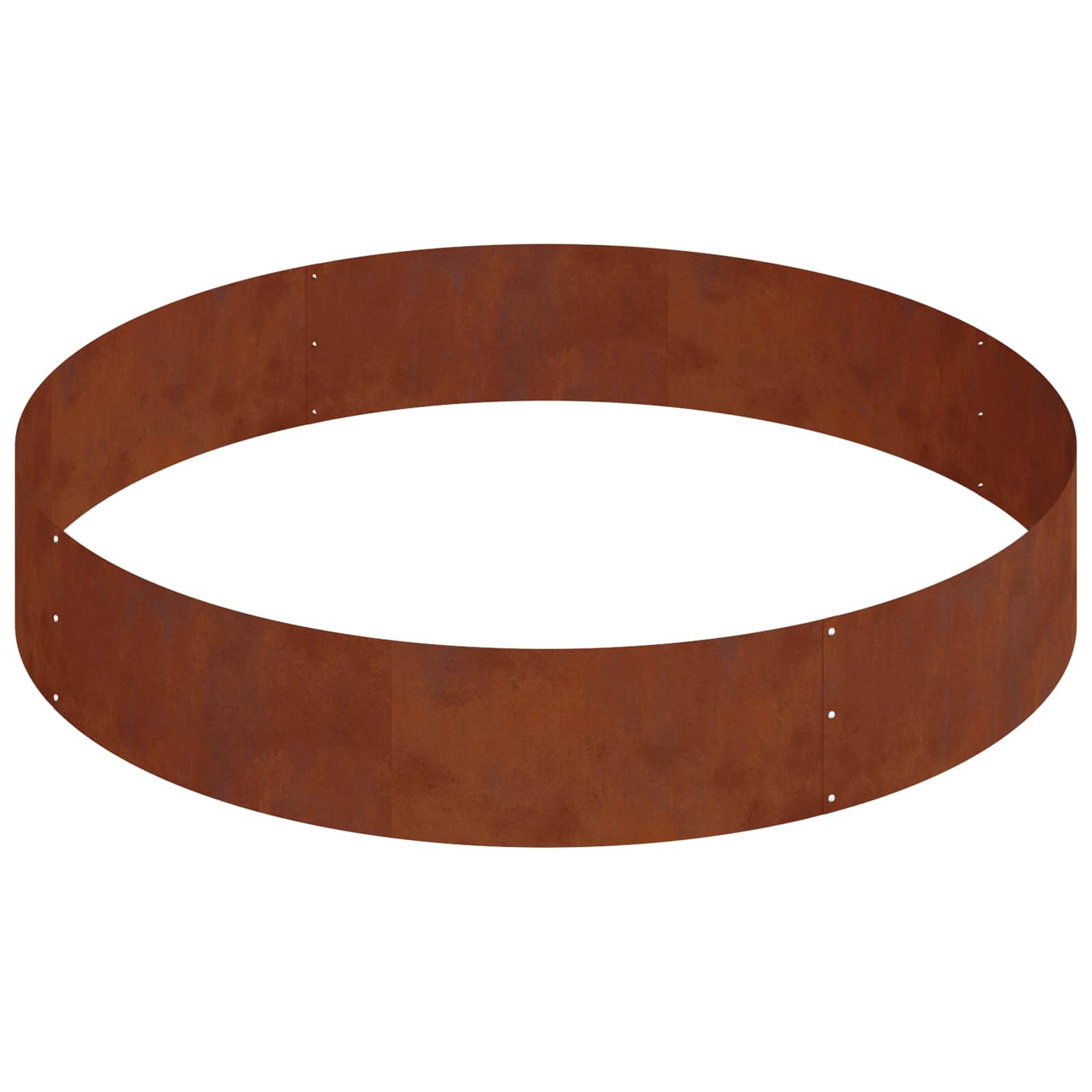 Vaso da giardino Ruggine 120 x 120 x 20 cm
