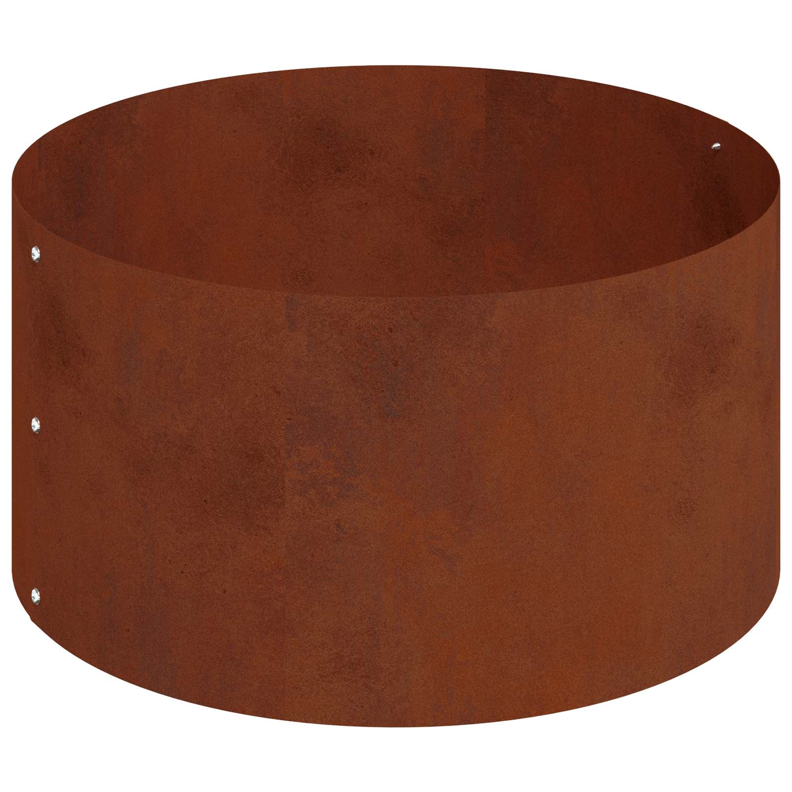 Vaso da giardino Ruggine 120 x 120 x 20 cm