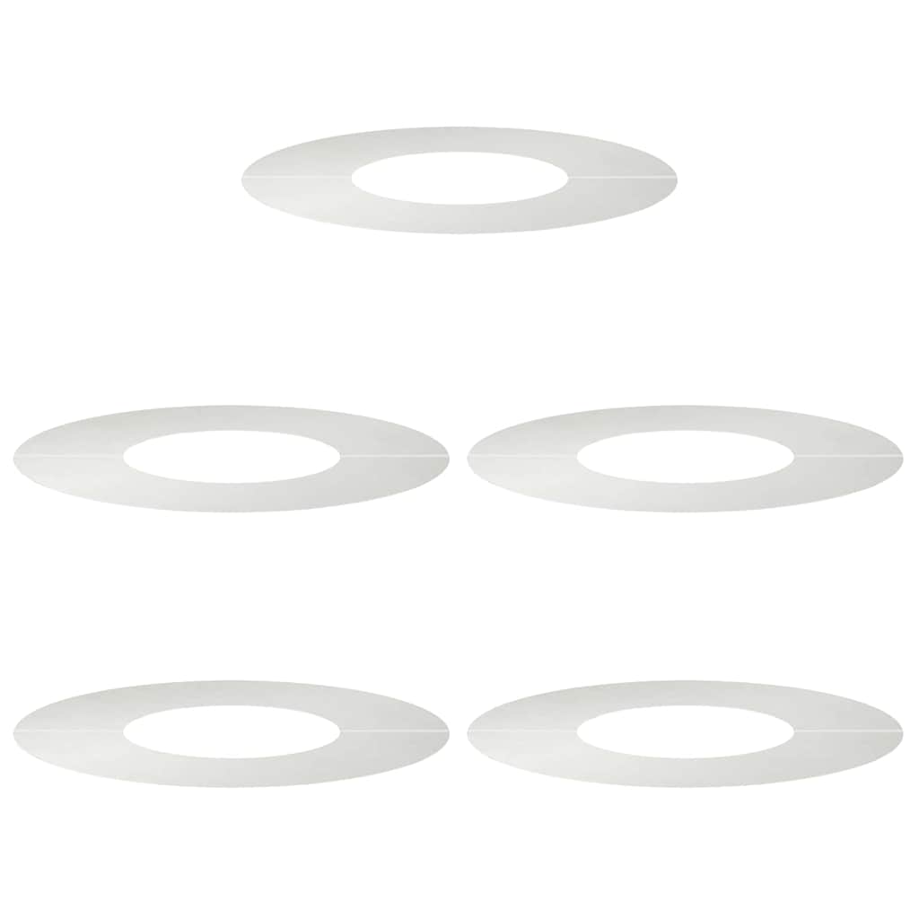 adatto per Anelli d'Albero Piatto 5 pz Argento Ø30/60 cm