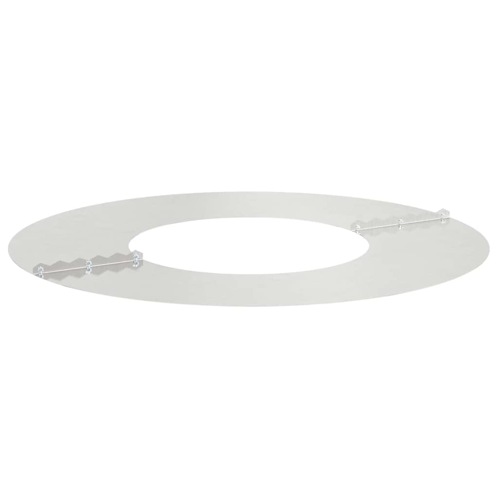 adatto per Anelli d'Albero Piatto 5 pz Argento Ø30/60 cm