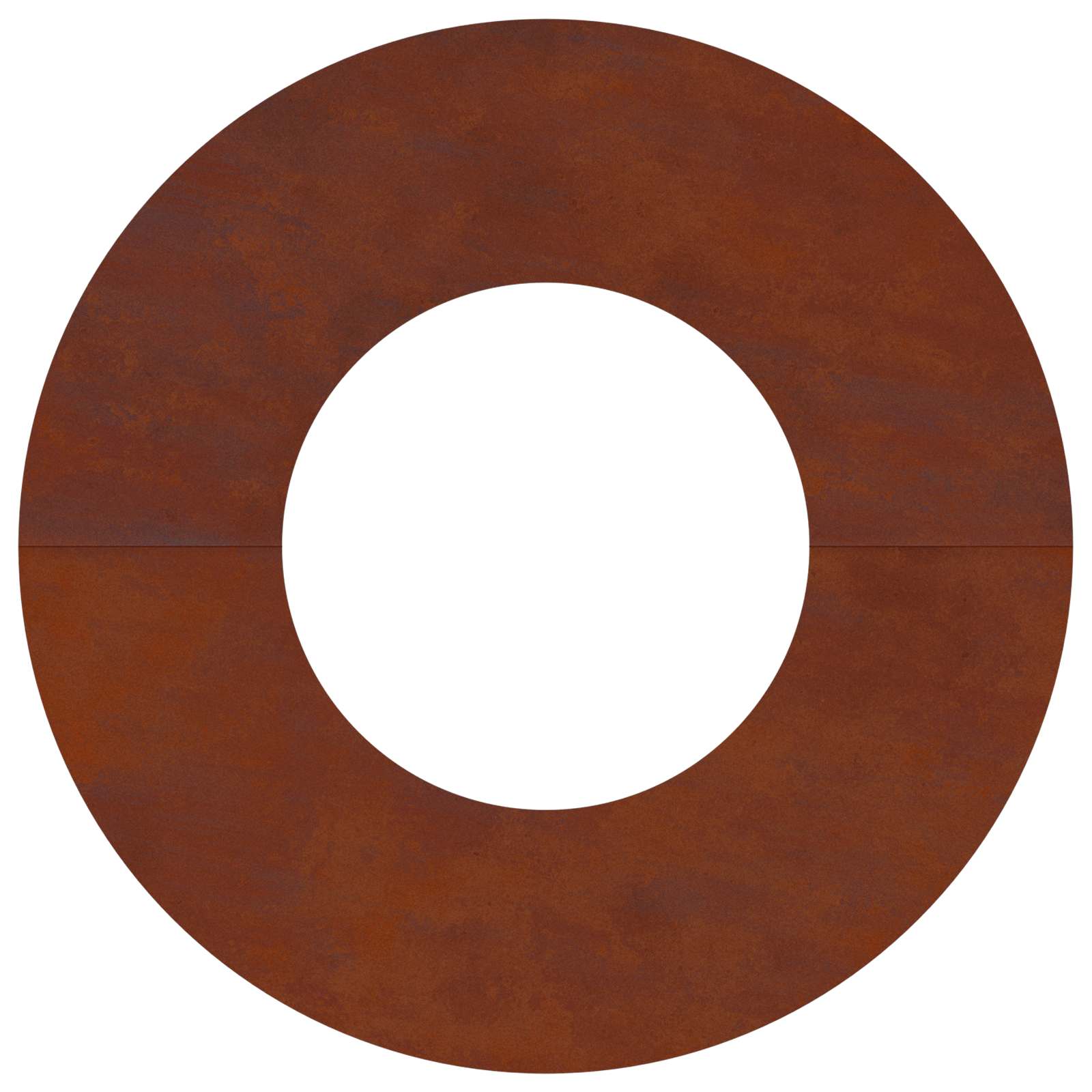 adatto per Anello d'Albero Piatto Ruggine Ø30/60 cm