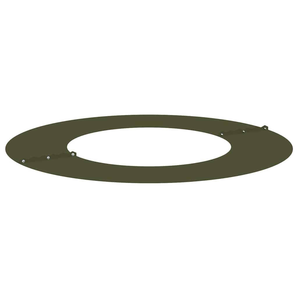 Anello d'albero Verde oliva Ø40/70 cm Acciaio laminato a freddo