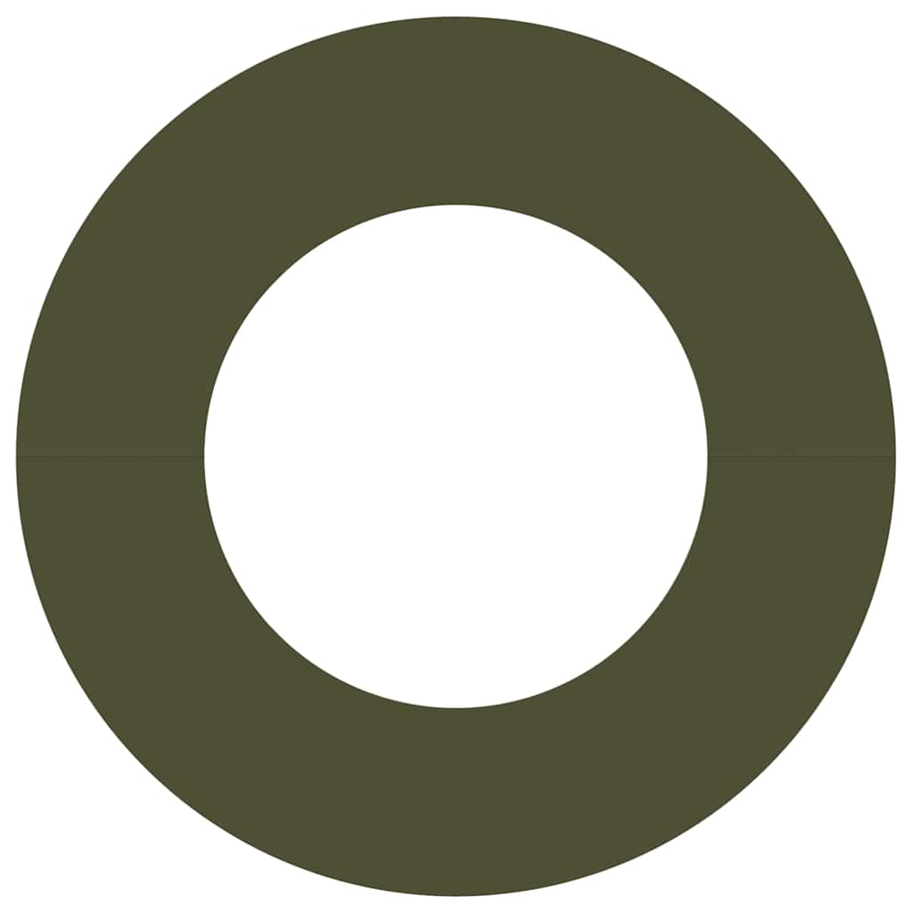 Anello d'albero Verde oliva Ø40/70 cm Acciaio laminato a freddo