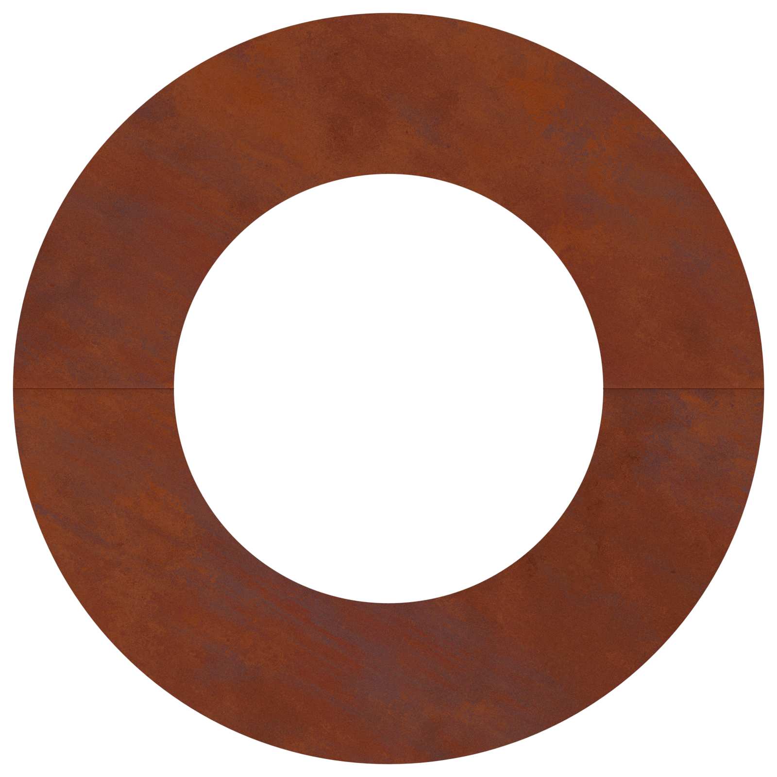 adatto per Anello d'Albero Piatto Ruggine Ø40/70 cm