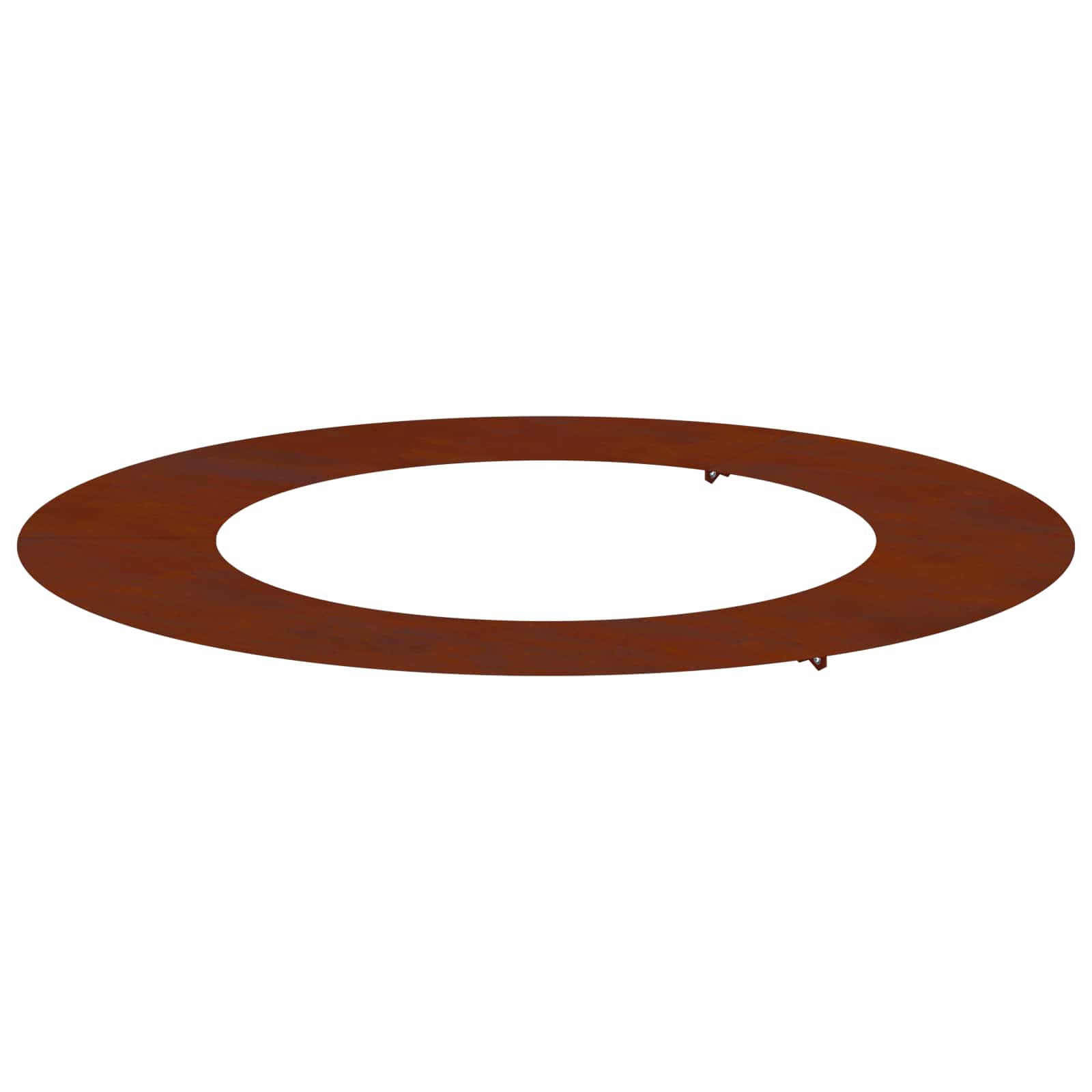 adatto per Anello d'Albero Piatto Ruggine Ø50/80 cm