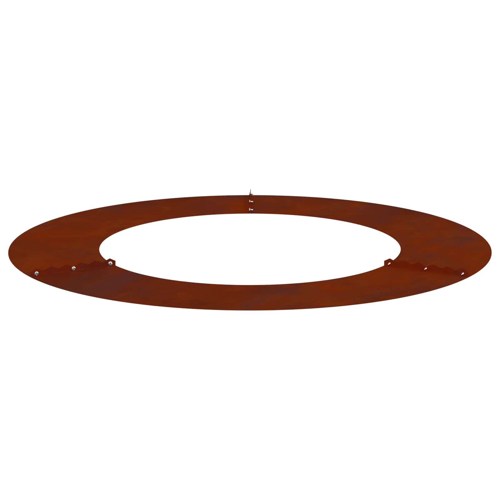 adatto per Anello d'Albero Piatto Ruggine Ø50/80 cm