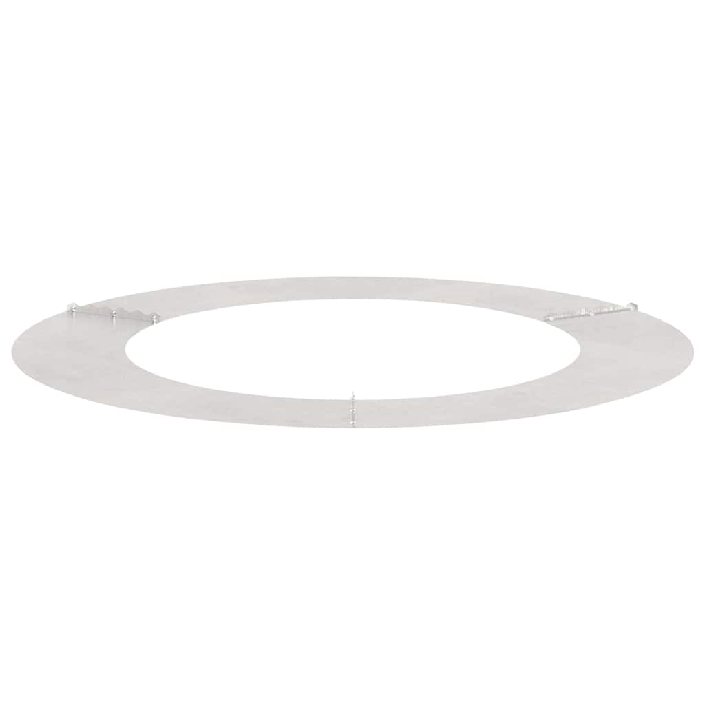 adatto per Anelli d'Albero Piatto 5 pz Argento Ø60/90 cm