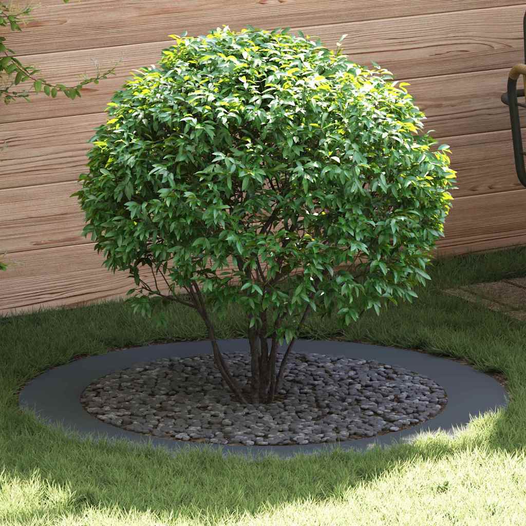 adatto per Anello d'Albero Piatto Antracite Ø90/120 cm Acciaio