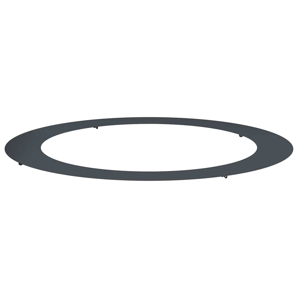 adatto per Anello d'Albero Piatto Antracite Ø90/120 cm Acciaio