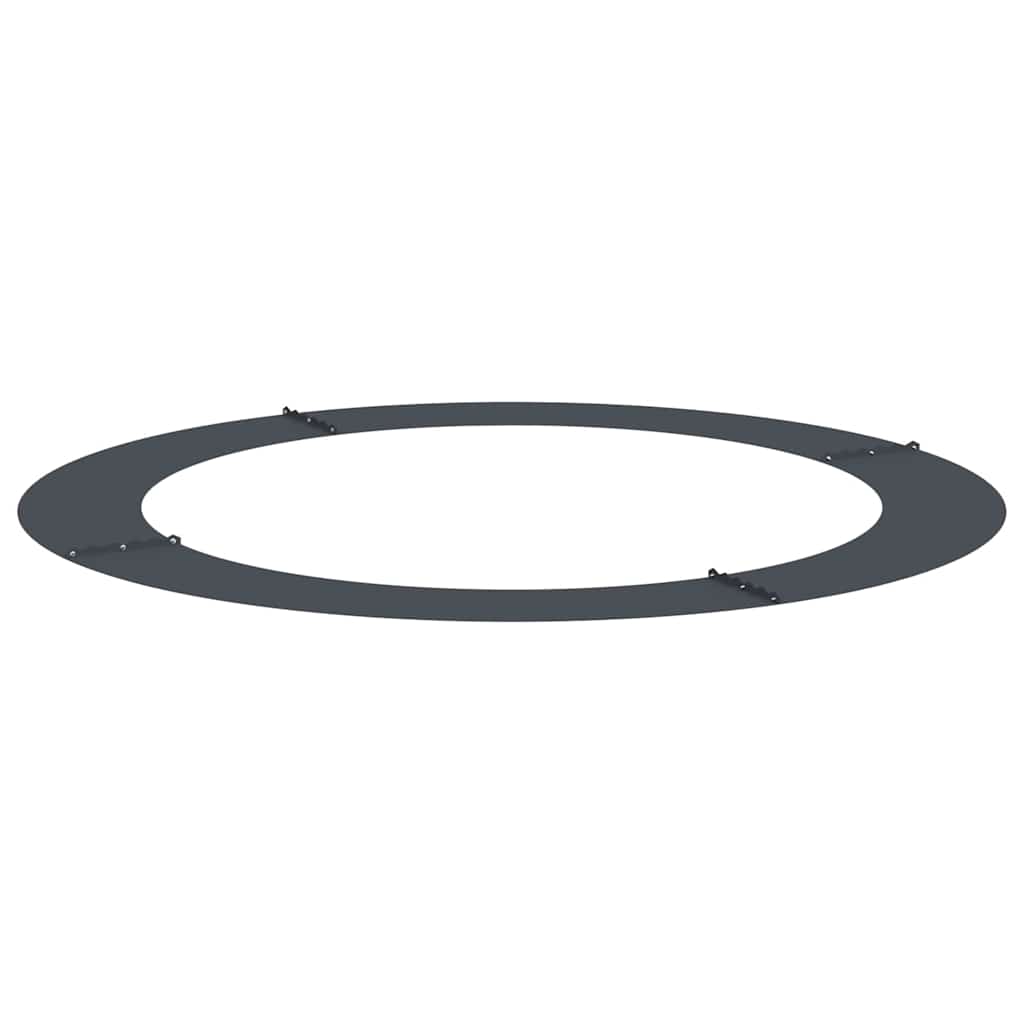 adatto per Anello d'Albero Piatto Antracite Ø90/120 cm Acciaio