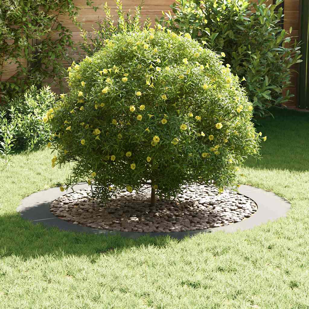 adatto per Anelli d'Albero Piatto 5 pz Argento Ø90/120 cm