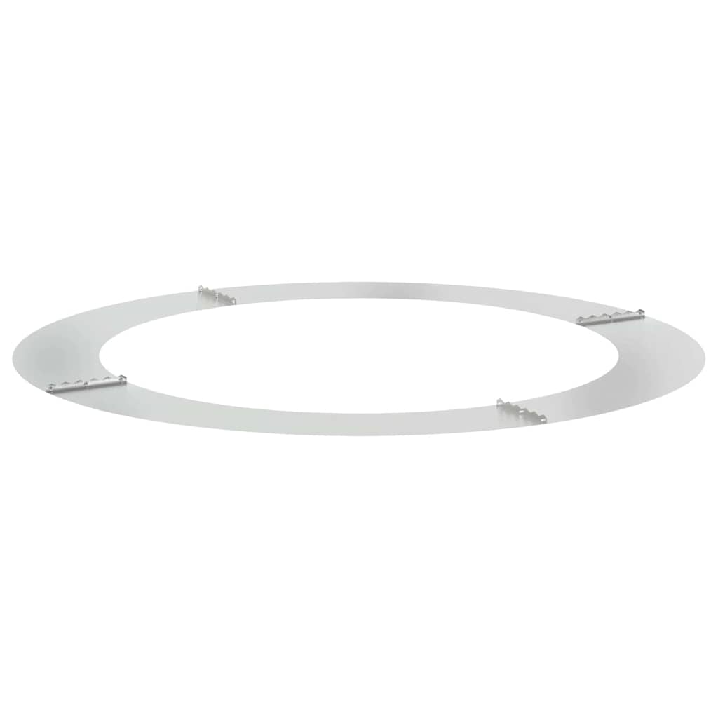 adatto per Anelli d'Albero Piatto 5 pz Argento Ø90/120 cm