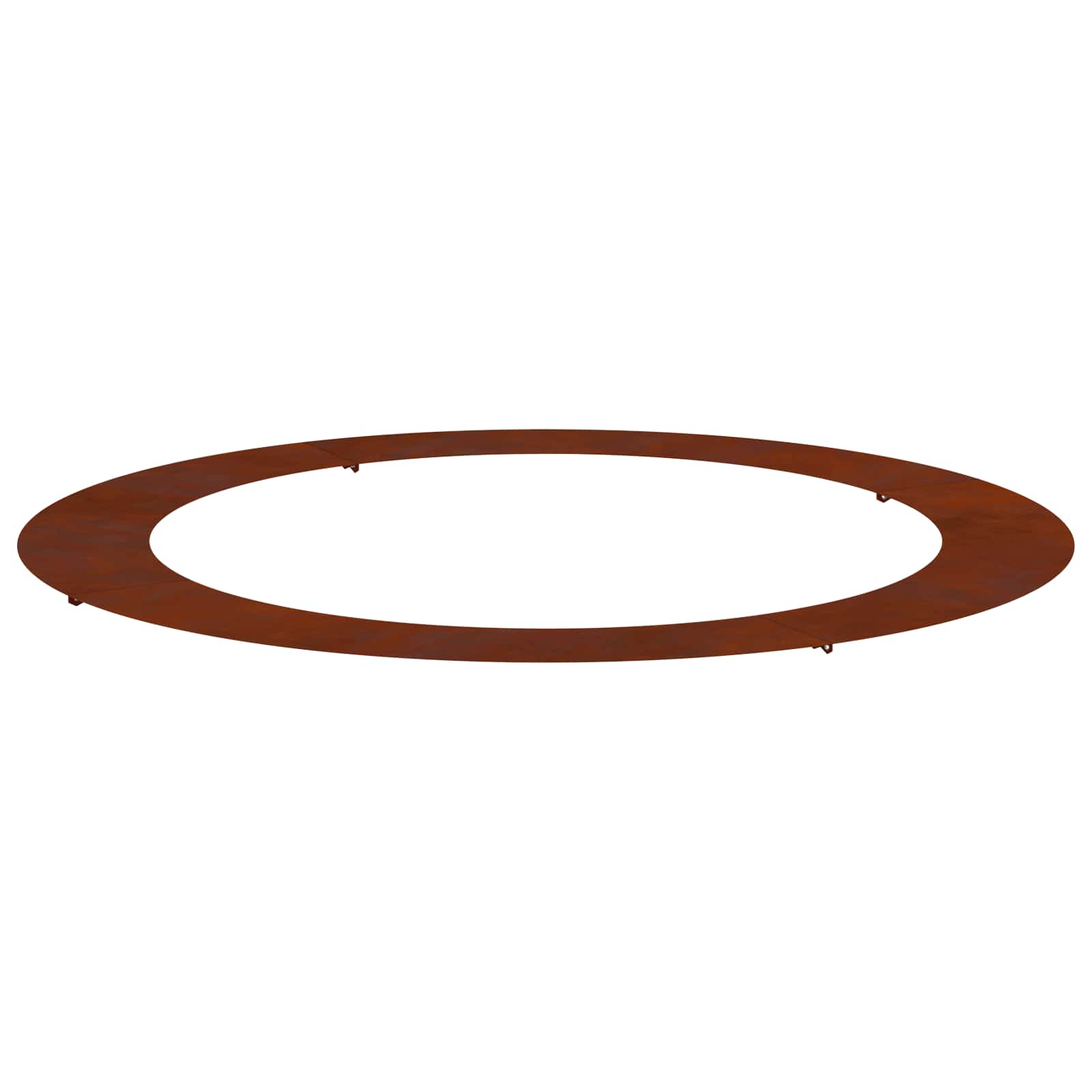 adatto per Anello d'Albero Piatto Ruggine Ø90/120 cm