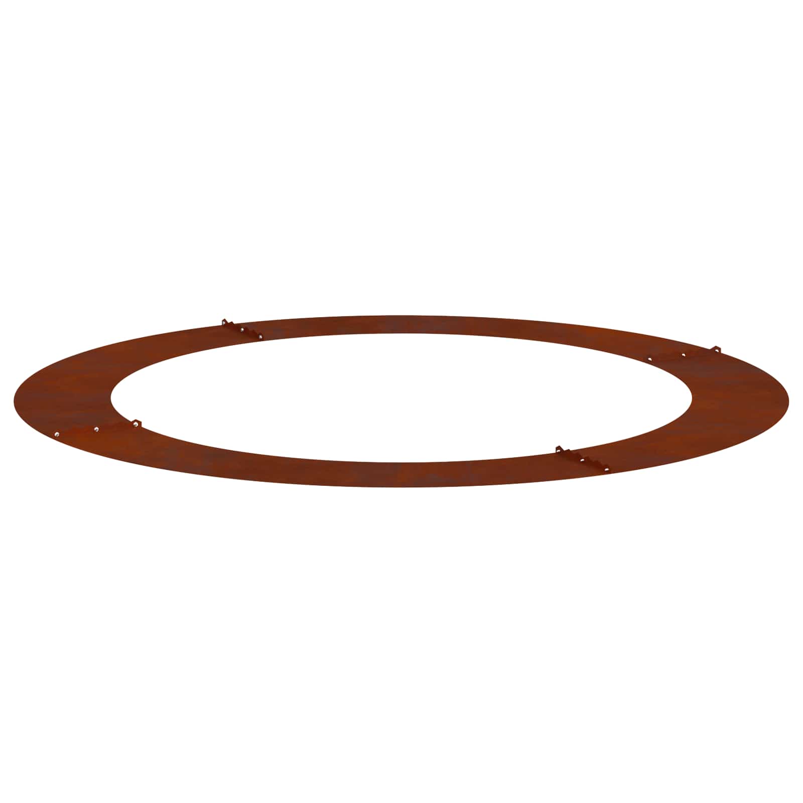 adatto per Anello d'Albero Piatto Ruggine Ø90/120 cm