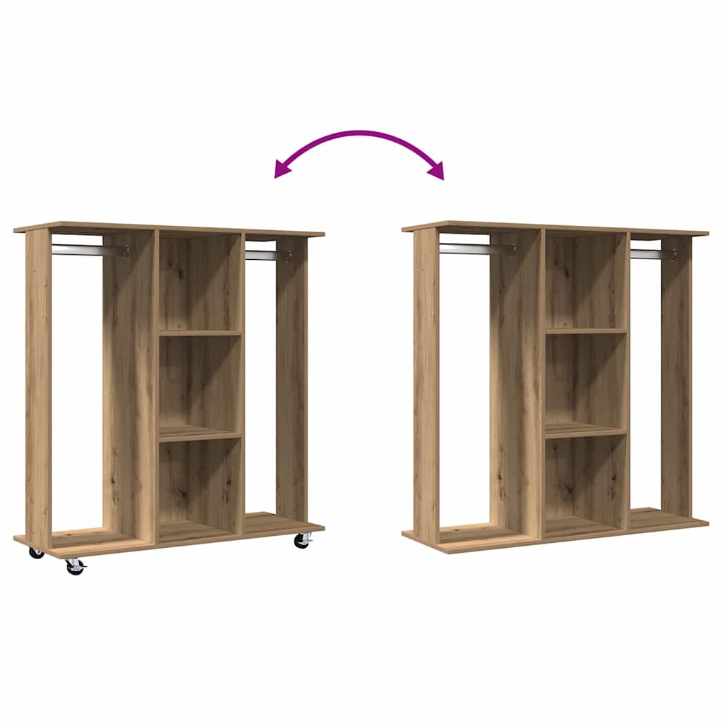 Guardaroba con lo scaffale Rovere Artigianale 102 x 38 x 110 cm