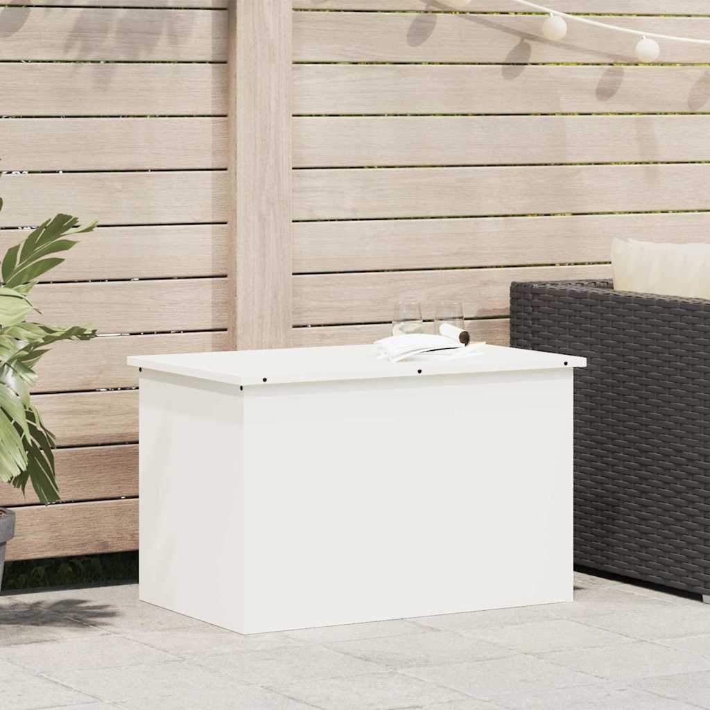 Cassa per cuscini da giardino Acciaio zincato 80 x 50,5 x 50 cm
