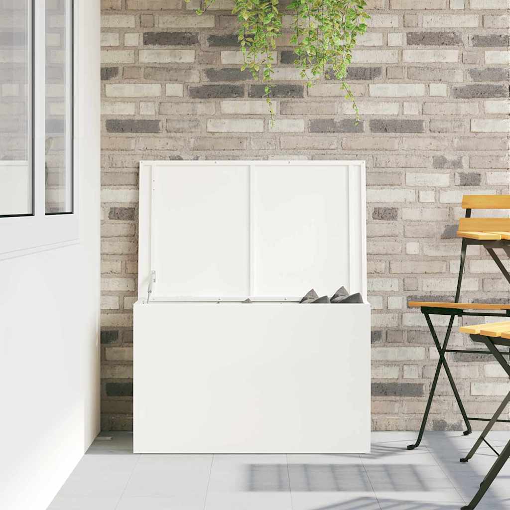 Cassa per cuscini da giardino Acciaio zincato 80 x 50,5 x 50 cm