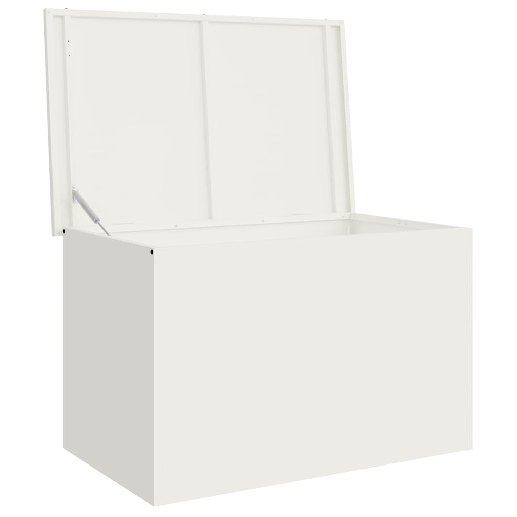 Cassa per cuscini da giardino Acciaio zincato 80 x 50,5 x 50 cm