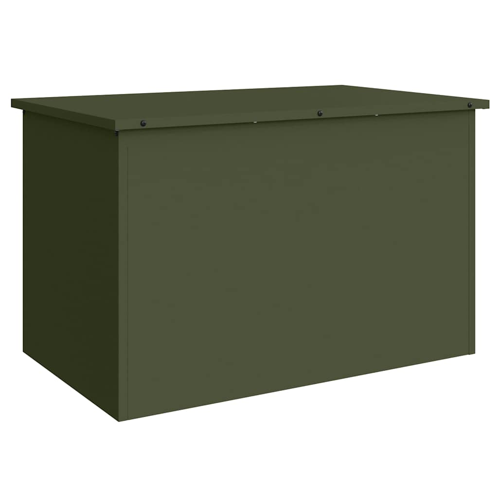 Cassa per cuscini da giardino Acciaio zincato 80 x 50,5 x 50 cm