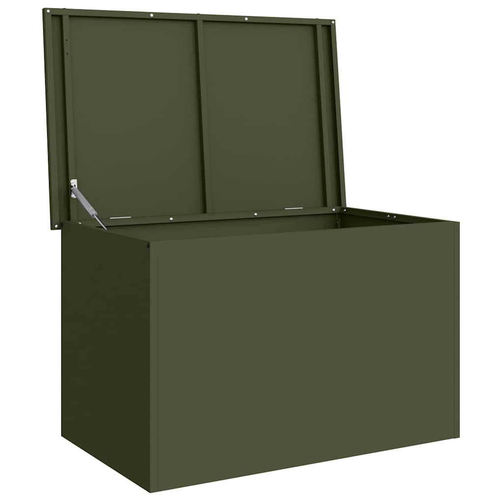 Cassa per cuscini da giardino Acciaio zincato 80 x 50,5 x 50 cm