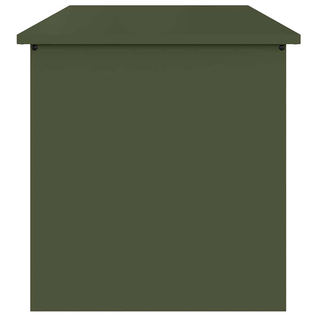Cassa per cuscini da giardino Acciaio zincato 80 x 50,5 x 50 cm