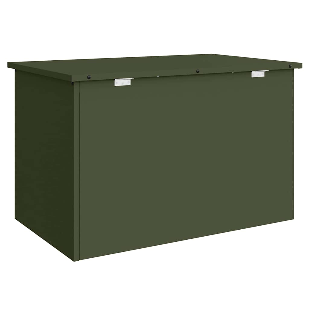 Cassa per cuscini da giardino Acciaio zincato 80 x 50,5 x 50 cm