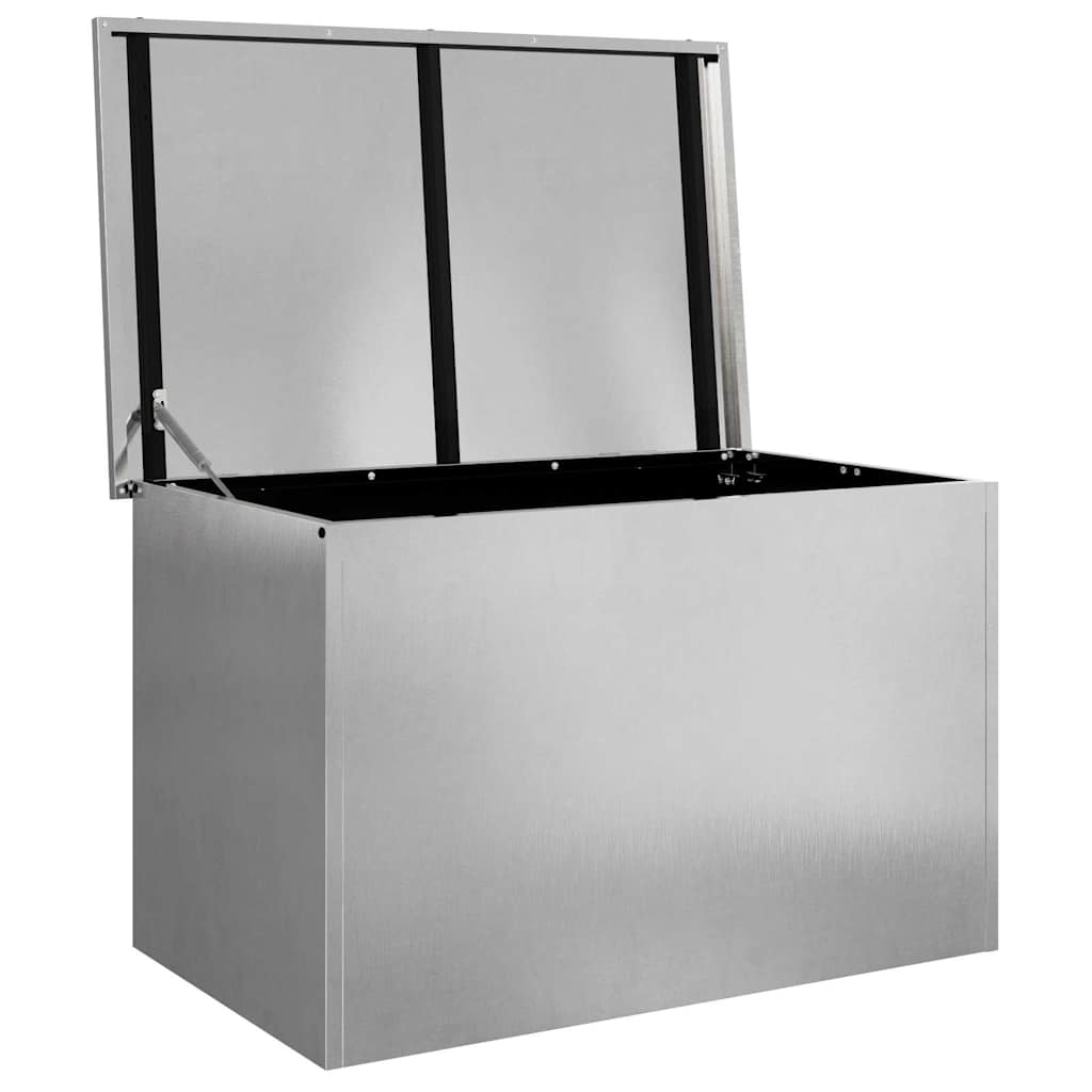 Cassa per cuscini da giardino Acciaio zincato 80 x 50,5 x 50 cm