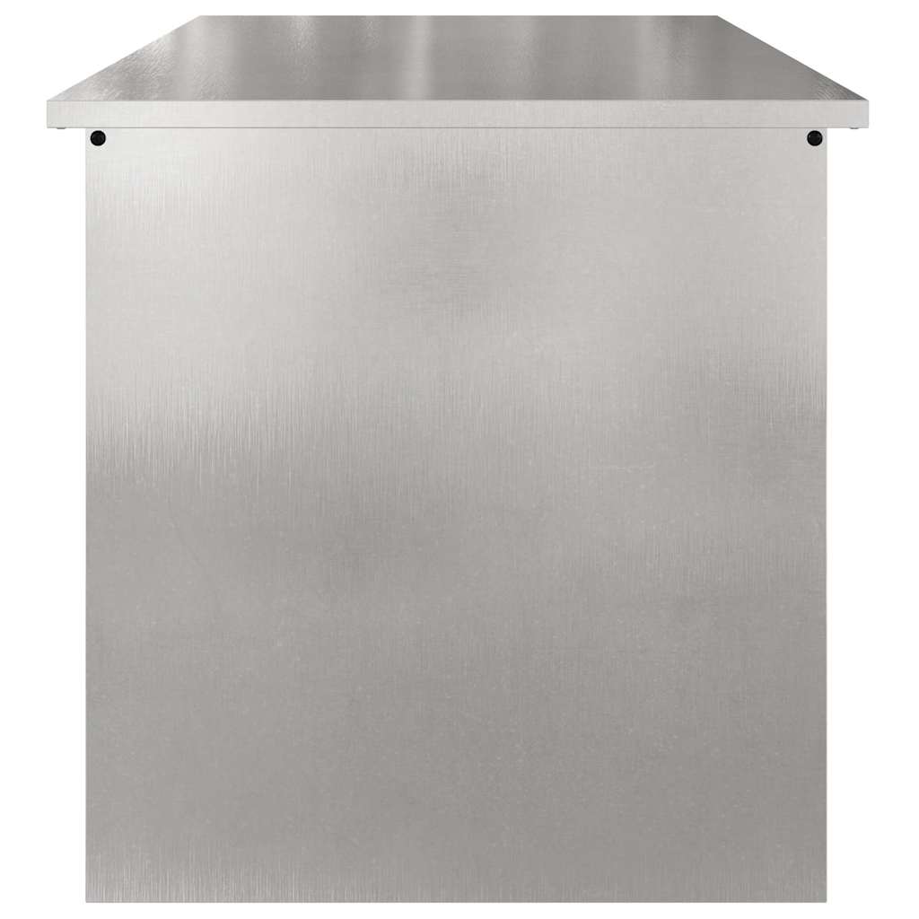 Cassa per cuscini da giardino Acciaio zincato 80 x 50,5 x 50 cm
