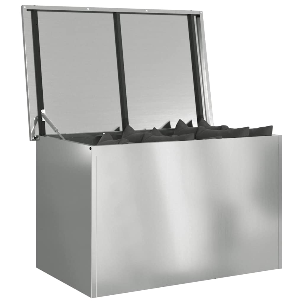 Cassa per cuscini da giardino Acciaio zincato 80 x 50,5 x 50 cm