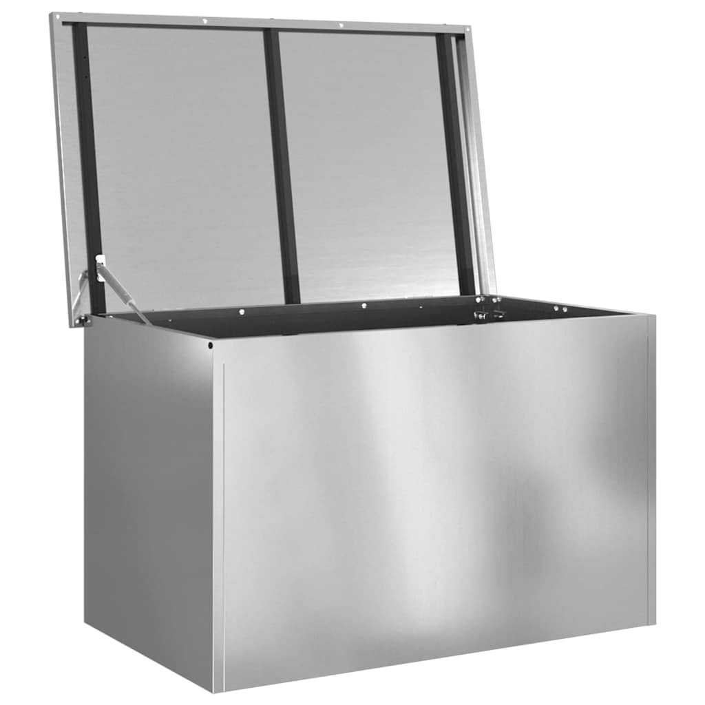 Cassa per cuscini da giardino Acciaio zincato 80 x 50,5 x 50 cm