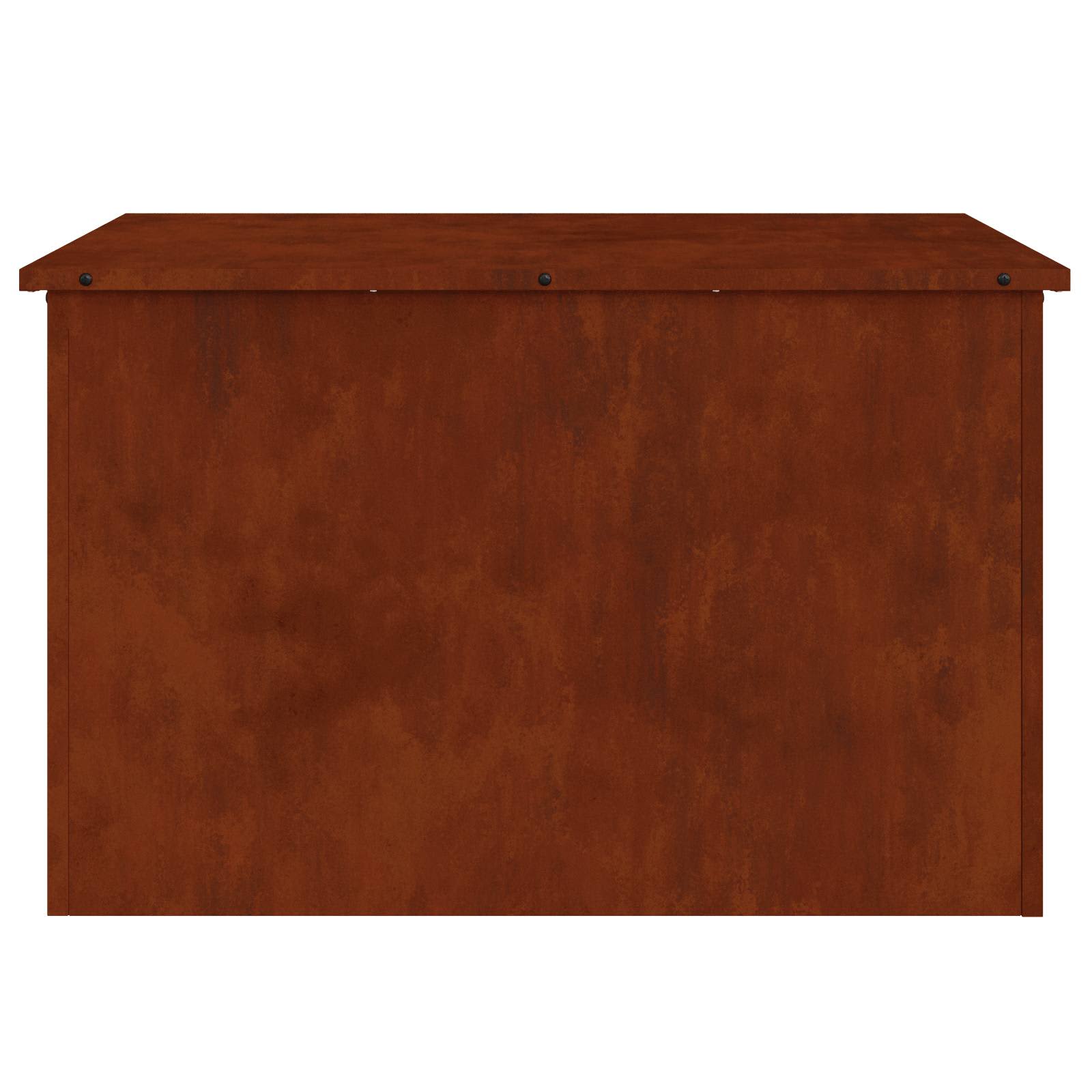 Cassa per cuscini da giardino Acciaio zincato 80 x 50,5 x 50 cm