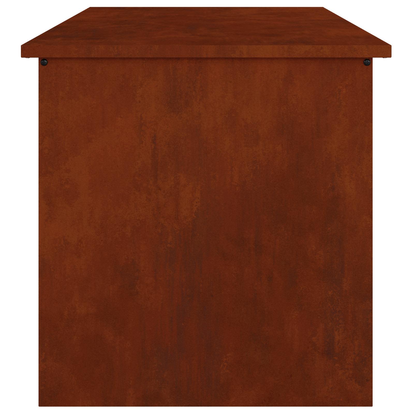 Cassa per cuscini da giardino Acciaio zincato 80 x 50,5 x 50 cm