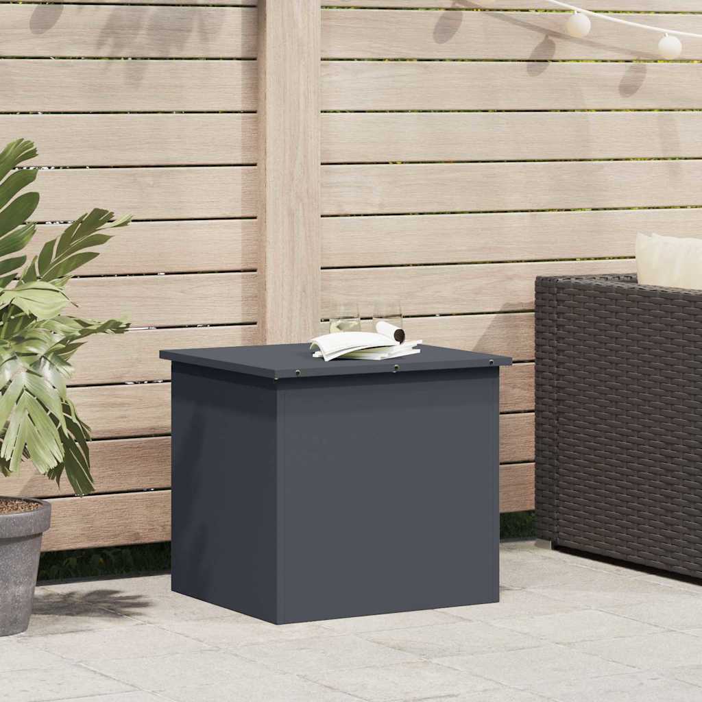 Cassa per cuscini da giardino Acciaio zincato 55 x 50,5 x 50 cm