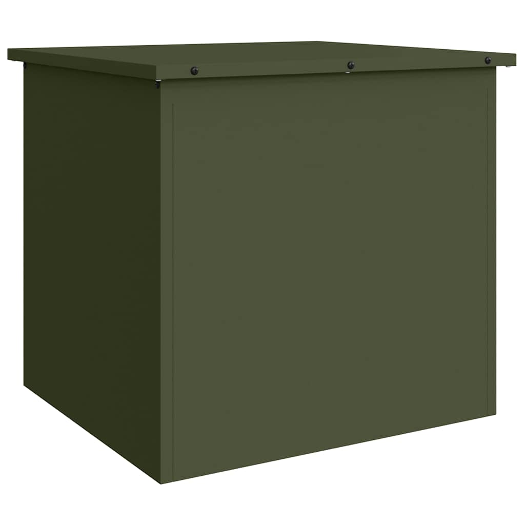 Cassa per cuscini da giardino Acciaio zincato 55 x 50,5 x 50 cm
