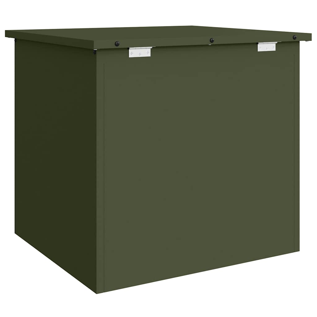 Cassa per cuscini da giardino Acciaio zincato 55 x 50,5 x 50 cm